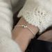 SuChuang S Pure Silver Heart-shaped Small Round Bead Designed For Girls, Simple Snake Bone Chain, New Ins Niche Bracelet_ipsvogv.com