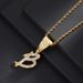 Hot Selling Fashion Versatile Copper Inlaid Zircon 26 English Letter Pendant Necklace For Women With Niche Design_ipsvogv.com