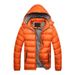 Men's autumn and winter cotton-padded jacket men stand collar men slim warm men cotton-padded jacket jacket_ipsvogv.com