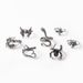 Hot Selling Halloween Skull Head Snake Shaped Mushroom Spider Octopus Animal 7-piece Ring Set_ipsvogv.com