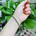 Zulu Nano Ethnic Style For Girls, Simple And Niche Geometric Green Plated Real Gold Electrophoretic Bracelet_ipsvogv.com