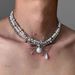 Sweet, Cool, Spicy Girl, Pearl, Heavy Industry, Spider, Multi-layer Layered Collarbone Chain, Fashionable, High-end,_ipsvogv.com