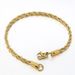 Cuban Chain Titanium Steel Bracelet For Men & Women - Hypoallergenic Twisted Hip Hop Jewelry_ipsvogv.com
