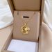 【 】 Circular Woodpecker Light Luxury Charm Gorgeous Full Diamod Necklace Wome's Versatile Clavicle Titaium Steel_ipsvogv.com