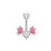 Women's Jewelry Zircon Belly Button Ring Oiled Belly Button Nail Piercing Jewelry_ipsvogv.com