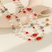 Bohemian Fashion Long Pearl Necklace With Teardrop Shaped Rhinestone Jewelry_ipsvogv.com