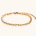 Women's Jewelry Fashion Simple Versatile Hand Jewelry Stainless Steel Gold Plated Thin Cuban Chain Splicing Zircon Bracelet_ipsvogv.com