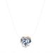 Classic Jewelry Valentine's Day Simple Transparent Crystal Line Zircon Pendant Necklace Female Love Clavicle Chain Necklace_ipsvogv.com