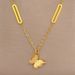 Full Body 【 Titanium Steel 】 Cold And Indifferent Butterfly Personality Extremely Simple Wind Furnace Genuine Gold 【 】_ipsvogv.com