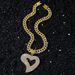 New Hip Hop Creative Personalized Heart Pendant Necklace_ipsvogv.com