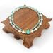 3mm Faceted Crystal Shell Hyacinth Round Beads Natural Stone Bracelet Necklace Set_ipsvogv.com
