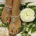 jewelry multi-layer full diamond finger Anklet colorful inlaid gem rhinestone Anklet female Anklet_ipsvogv.com