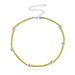 Rice Bead Flower Necklace Women, Fashionable And Popular Temperament Adjustable Necklace_ipsvogv.com