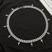 Style Ins Hip Hop Popular Men And Women Cool Titanium Steel Jewelry Cross Cuban Chain Clavicle Necklace_ipsvogv.com