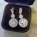 Cao Shi's Domineering Style, Round And Super Sparkling French Style Banquet Light Luxury Earrings, Classic Jewelry_ipsvogv.com