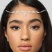 style water drop gem forehead chain public Main chain trend luxury novel bilateral rhinestone hair accessories chain_ipsvogv.com