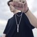 Internet celebrity spiral necklace men's trend ins simple personality hip hop men's pendant boys pendant titanium steel cool jewelry_ipsvogv.com