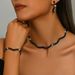 Women’s Jewelry Set Fashion Hot Selling Women's Necklace Earrings Wedding Jewelry Three Piece Set Black Rhinestone Jewelry Set_ipsvogv.com