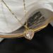 Steel 【 Titanium 】 Personalized Temperament, Fashionable And Simple Birthday Gift Ins Love Collarbone Micro Inlaid 【 】 Temperament,_ipsvogv.com