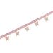 Women's Jewelry Animal Butterfly Pendant Anklet Inlaid With White Pink Zircon Ladies 5mm Tennis Chain Jewelry_ipsvogv.com