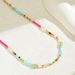 Wind necklace, female personality, Bohemian creative design string, colorful crystal beads, long necklace accessories_ipsvogv.com