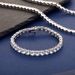 Zircon Tennis Chain Men's Necklace Niche Hip-Hop Jewelry Women's Bracelet_ipsvogv.com