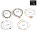 Simple Lantern Lotus Hand Bead Chain Love Bracelet Set Jewelry_ipsvogv.com