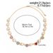 Personalized Hip Hop Color Diamond Love Pearl Splicing Necklace For Men's High End Sense Clavicle Chain Accessories_ipsvogv.com