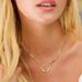 Women's Jewelry Gold Paper Clip Necklace Heart Shaped Design Niche Love Zircon Necklace Simple High End Jewelry_ipsvogv.com