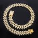 Men’s Jewelry Set Fashion- HIPHOP Jewelry New Full Diamond Pepper Chain Rap Men's Trendy Cool Hip Hop Style Cuban Necklace_ipsvogv.com