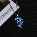Nighttime Flame Dragon Wolf King Necklace, Earth Cool Men's And Women's Instagram Personalized Bounce Diary Pendant, Hip_ipsvogv.com