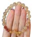 Natural Blonde Bracelet For Women, Brazilian Titanium Crystal, Yellow Tower Crystal Bracelet, Good Luck In Wealth,_ipsvogv.com