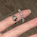 Super Sparkling Zircon Ring 2025 New Style Simple Design, Niche Ring, High-end Versatile Index Finger Ring_ipsvogv.com