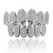 Unisex Jewelry Fashion Micro inlaid zirconium gold teeth hip hop hit funny dentures braces accessories nightclub rap personality jewelryHIPHOP tooth_ipsvogv.com