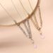 Jewelry, classic shell head chain, alloy accessories, teardrop shaped pendants headbands_ipsvogv.com