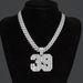 T-square diamond digital pendant with light luxury design, alloy full diamond 39 hip-hop necklace pendant_ipsvogv.com