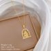 】 Window 【 Girl Light Luxury Charm Gorgeous Full Diamond Necklace Women's Versatile Clavicle Titanium Steel Chain 【 】_ipsvogv.com