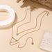 Personalized Instagram Style Round Slice Double-layer Long Necklace Fashion Accessory_ipsvogv.com