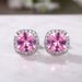 Cao Shi's New Classic Four Claw AAA Square Zircon Earrings_ipsvogv.com