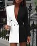 Women's Fashion Professional V-neck Cardigan Small Suit Small Suit_ipsvogv.com