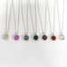 OOTD Simple Colorful Gemstone Necklace S925 Silver Inlaid Natural Smoky Crystal Topaz Pendant Agate Necklace All Match_ipsvogv.com
