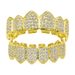 INShiphop Set Pointed Jewelry With Micro Gold Decoration Teeth_ipsvogv.com
