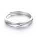 White Copper Strip Plated Genuine Gold Star River For Thousands Of Miles, Paired A Niche, Simple, Fashionable Couple_ipsvogv.com