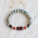 New Chinese Ancient Ceramic Beaded Women's Light Luxury, High-end Feeling, Handmade Woven Bracelet, Ethnic Style Jewelry_ipsvogv.com