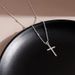 Women's Jewelry Necklace Cross Necklace Speed And Passion Simple Cross Necklace_ipsvogv.com