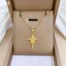 【 】 Cross Light Luxury Charm Gorgeous Full Diamond Necklace Women's Versatile Clavicle Titanium Steel Chain_ipsvogv.com