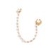 Jewelry minimalist and elegant, pearl tassels without perforations, accessories, iron chains, tassels,_ipsvogv.com