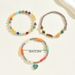 Ins style set for women's niche love geometric inlaid crystal design, high-end bracelet accessories_ipsvogv.com