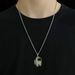 New Spaceman Werewolf Killing Necklace Titanium Steel Hip Hop Cold Style Accessories Trendy Jewelry Pendant_ipsvogv.com