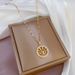 Steel 【 Titanium 】 Light Luxury Full Diamond Micro Inlaid Zircon Ring Devil's Eye Necklace Copper Plated True Gold 【 】_ipsvogv.com
